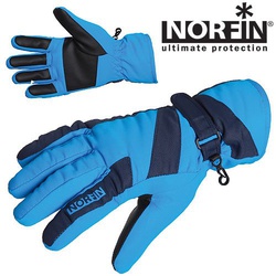 Перчатки женские Norfin Women Windstop синий