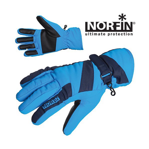 Перчатки женские Norfin Women Windstop синий