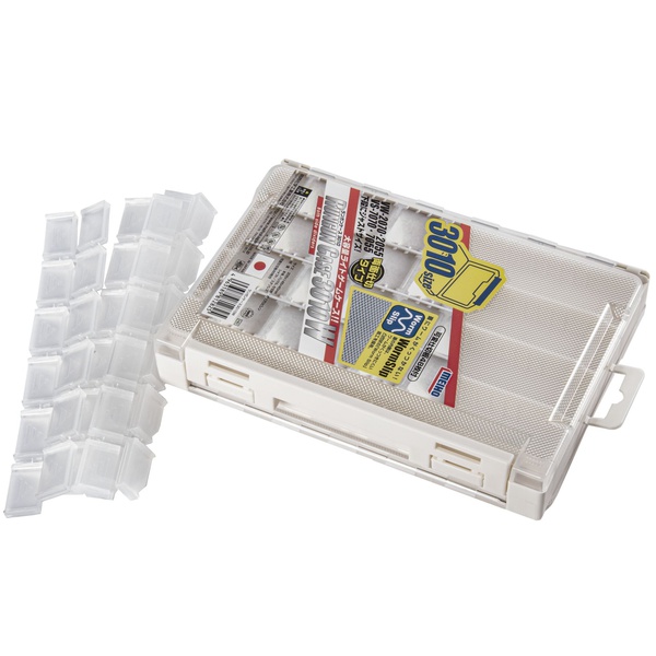 Коробка рыболовная Meiho RunGun Case 3010W белый