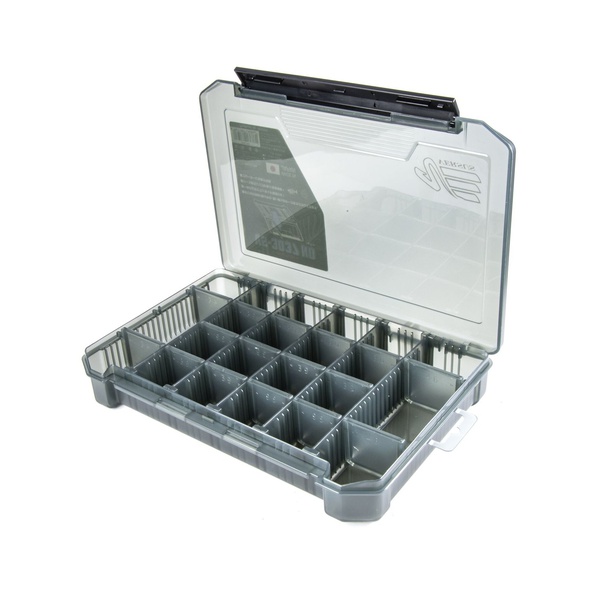 Коробка рыболовная Meiho Versus VS-3037ND черный прозрачный