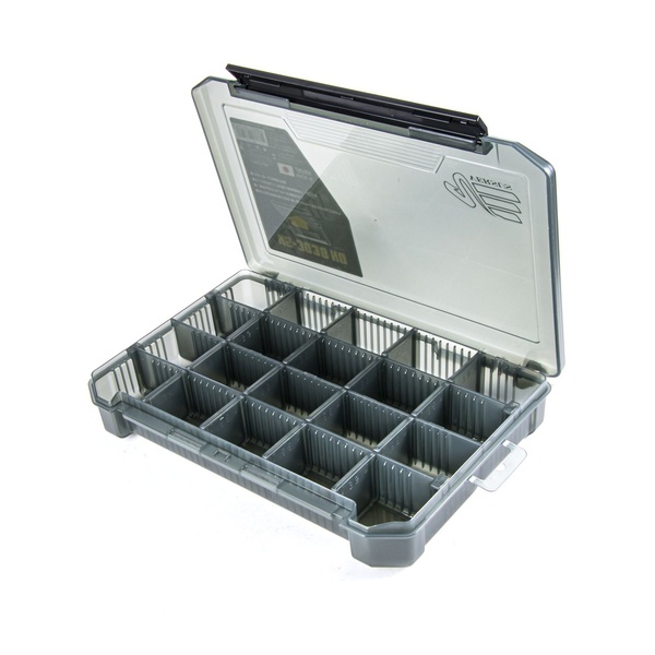 Коробка рыболовная Meiho Versus VS-3038ND черный прозрачный