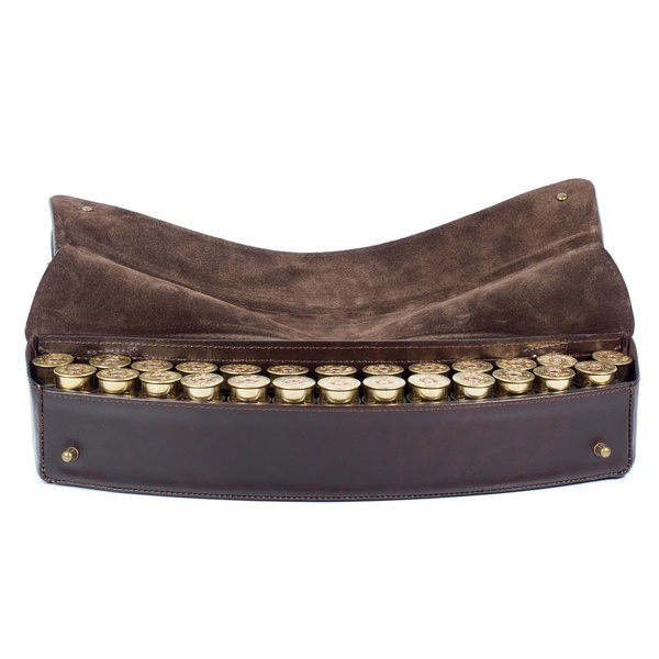 Патронташ Huntinghorn Двухрядный 12к Вишня