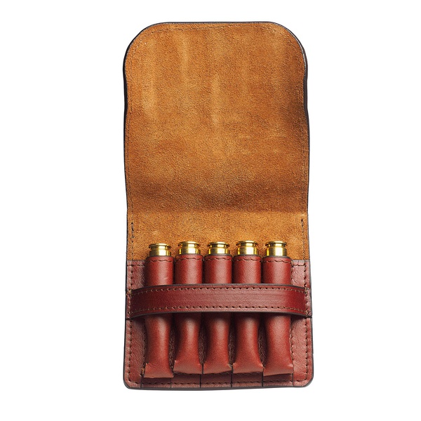 Патронташ на 5 нарезов/клипса Huntinghorn Терракотовый