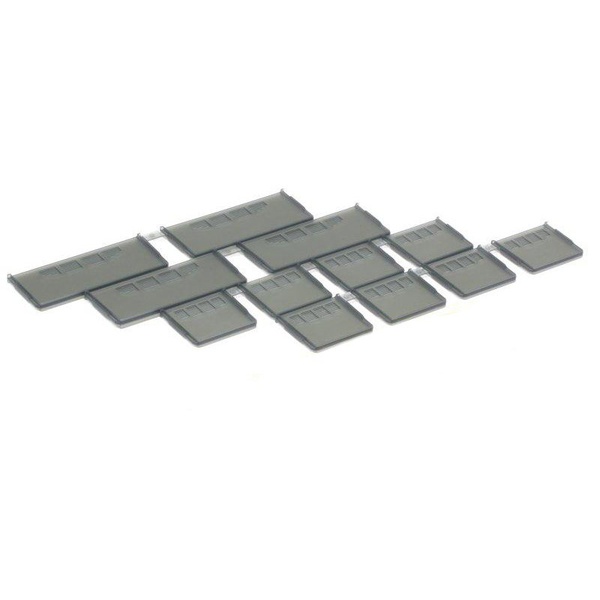 Коробка рыболовная Meiho Versus VS-3043ND-2 черный прозрачный