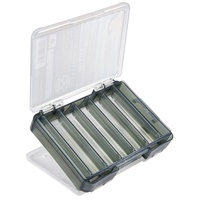 Коробка рыболовная Meiho Reversible (двусторонняя) черный/прозрачный, D-86