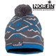 Шапка женская Norfin Norway серый/синий. Фото 1