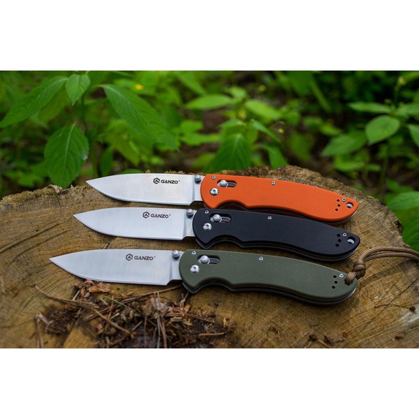 Нож Ganzo G740 зеленый