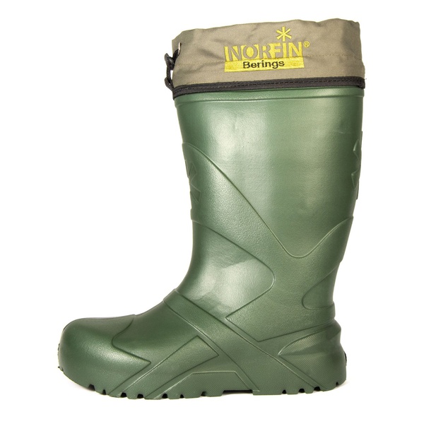 Сапоги зимние Norfin Berings с манжетами олива
