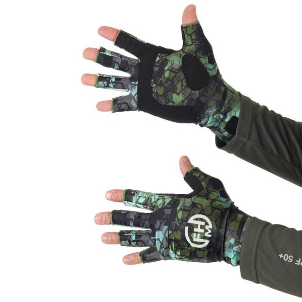 Перчатки FHM Mark принт хаки