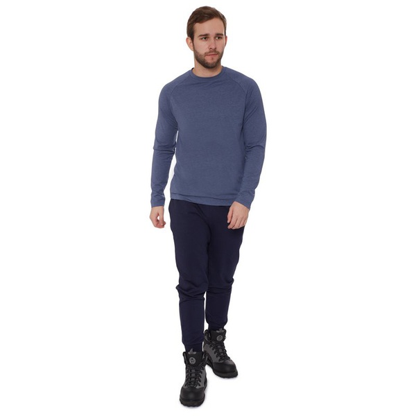 Лонгслив FHM Wave V2 синий