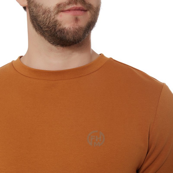 Лонгслив FHM Wave Terry V2 терракотовый