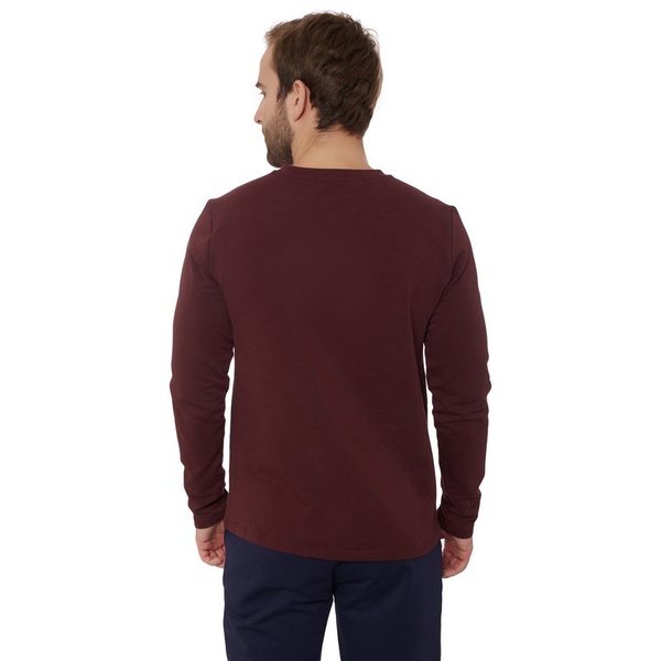 Лонгслив FHM Wave Terry V2 бордовый