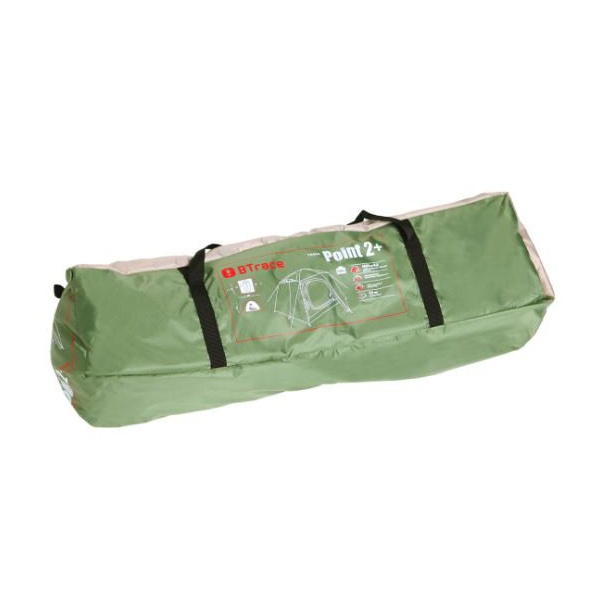 Палатка BTrace Point 2+ зеленый