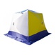 Палатка зимняя СТЭК Куб-4 Т желтый/синий/белый. Фото 2