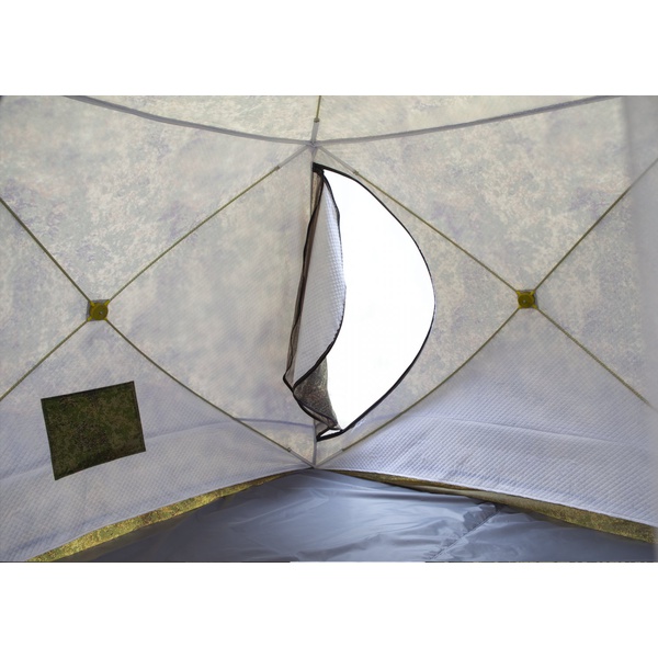 Палатка зимняя СТЭК Куб-4 Т камуфляж