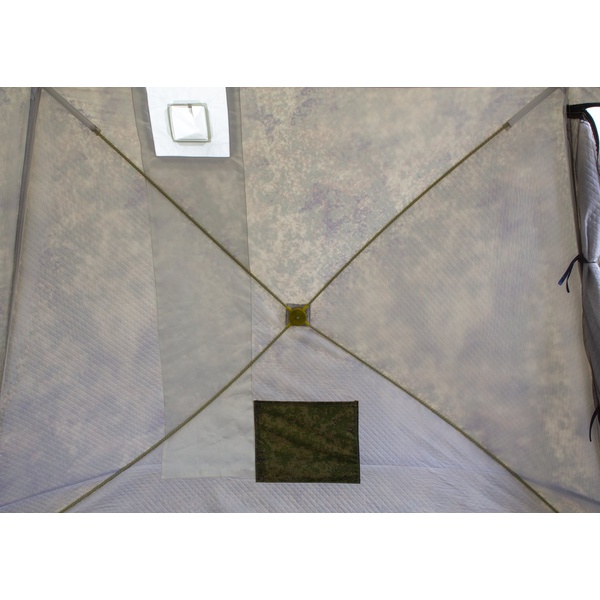 Палатка зимняя СТЭК Куб-4 Т камуфляж