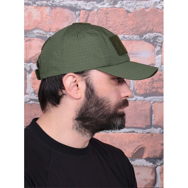 Бейсболка Keotica рип-стоп олива тёмная