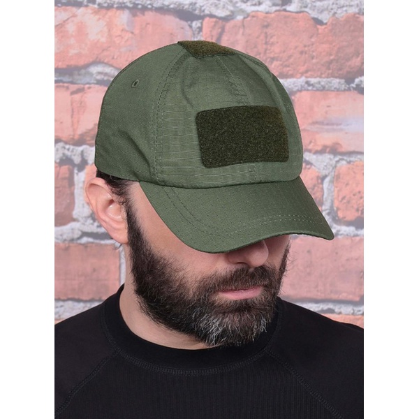 Бейсболка Keotica рип-стоп олива тёмная