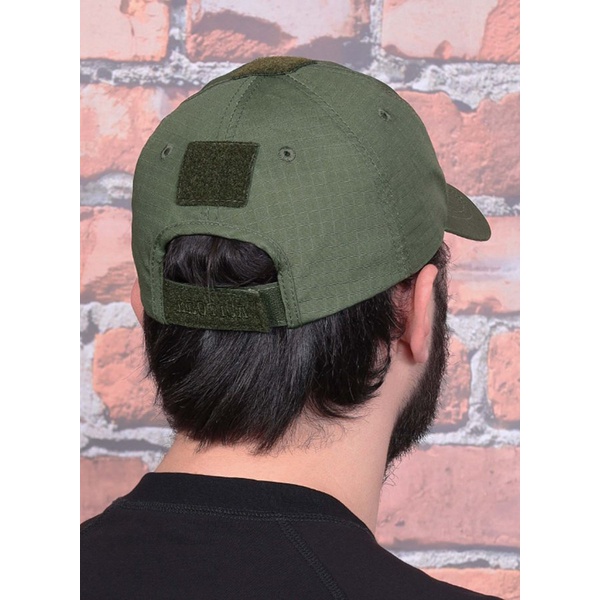 Бейсболка Keotica рип-стоп олива тёмная