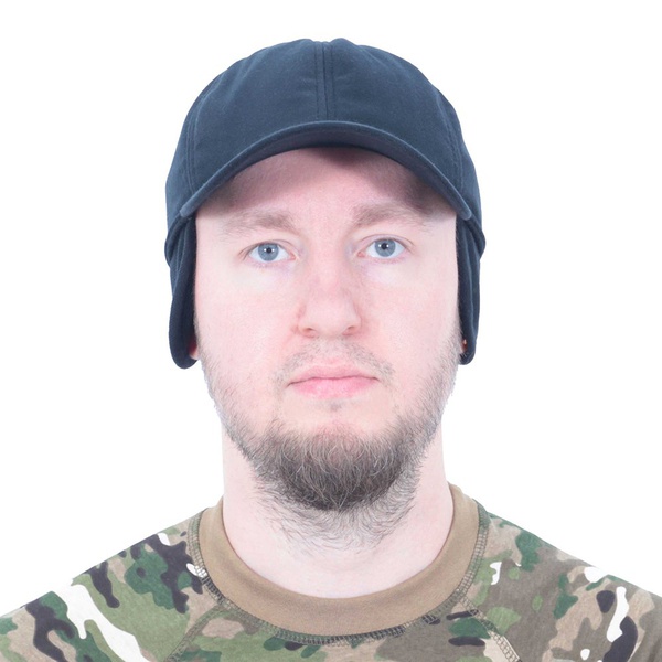 Бейсболка Keotica мембрана на флисе чёрный