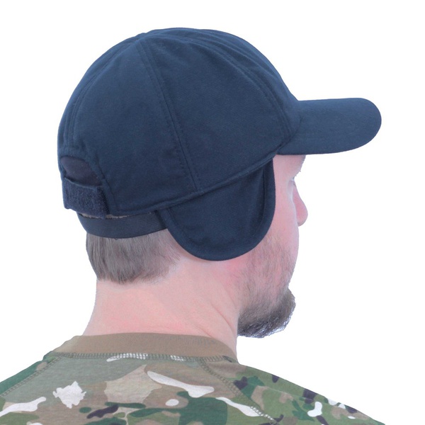 Бейсболка Keotica мембрана на флисе чёрный