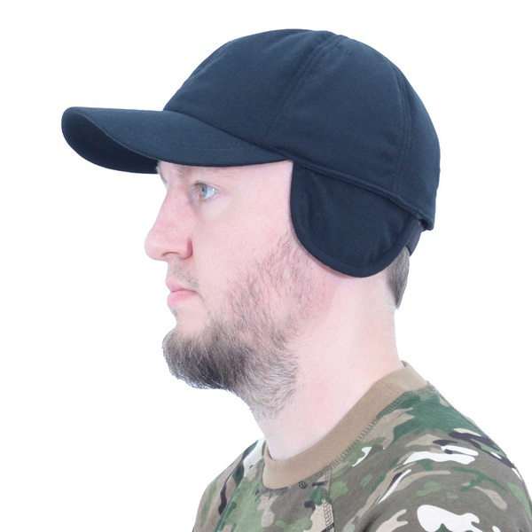 Бейсболка Keotica мембрана на флисе чёрный