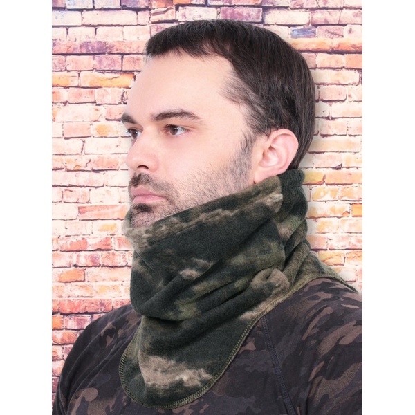 Шарф Keotica морской флисовый тигр