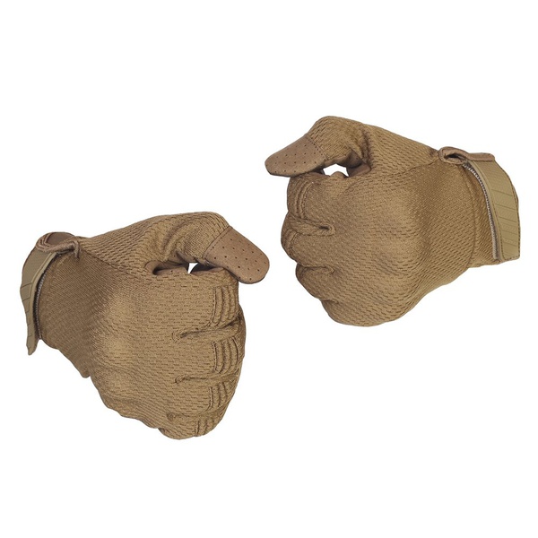 Перчатки KE Tactical тактические со скрытой защитой coyote