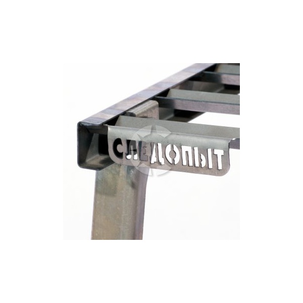 Решетка костровая Следопыт 66х30 (с подставкой под казан, усиленная)