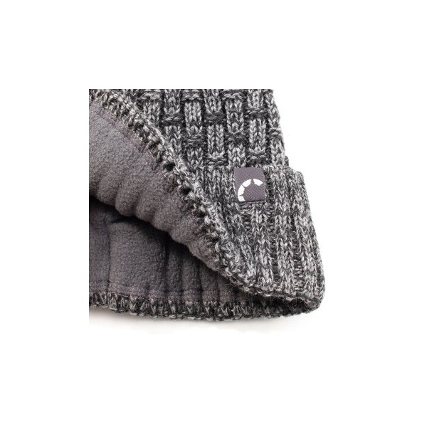 Шапка Следопыт Irbis с флисовым подкладом (акрил/шерсть) серый меланж