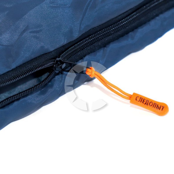 Спальный мешок Следопыт Pioneer темно-синий