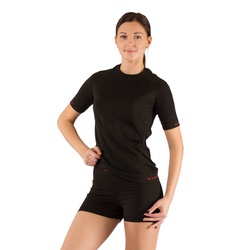 Термофутболка женская Lasting Alba черный