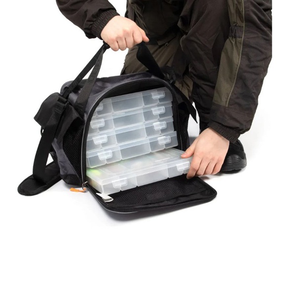 Сумка рыболовная Следопыт Lure Bag L + 5 коробок