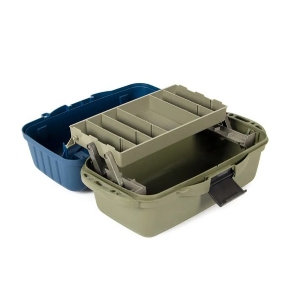 Ящик рыболовный Следопыт с подъёмной полкой