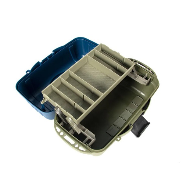 Ящик рыболовный Следопыт с подъёмной полкой