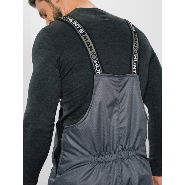 Костюм зимний Huntsman Полюс V-2 серый/черный, тк. Cell