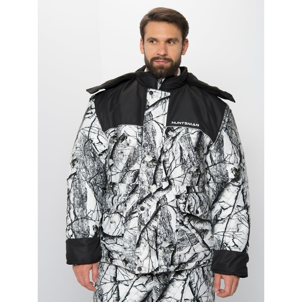 Костюм зимний Huntsman Альтаир Белый лес (Ветки)