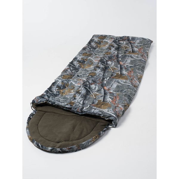 Спальный мешок Huntsman Standart Серый лес, тк. Алова, -22°С