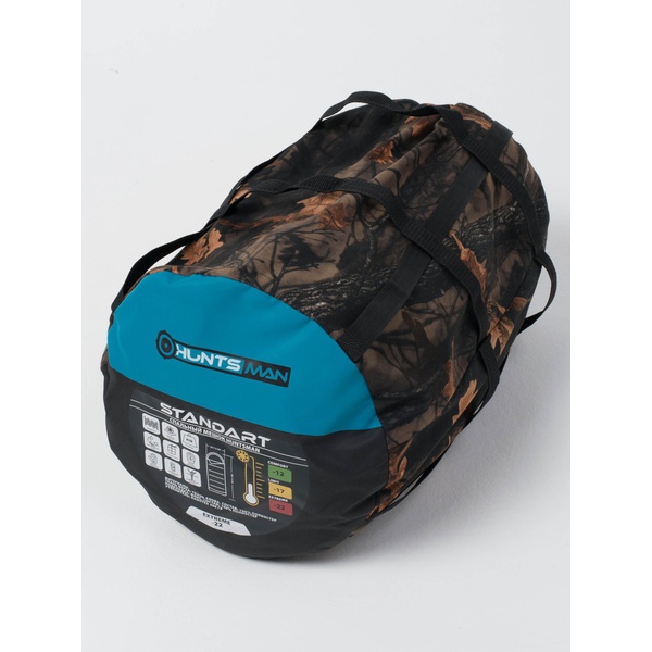 Спальный мешок Huntsman Standart Тёмный лес, тк. Алова, -27°С