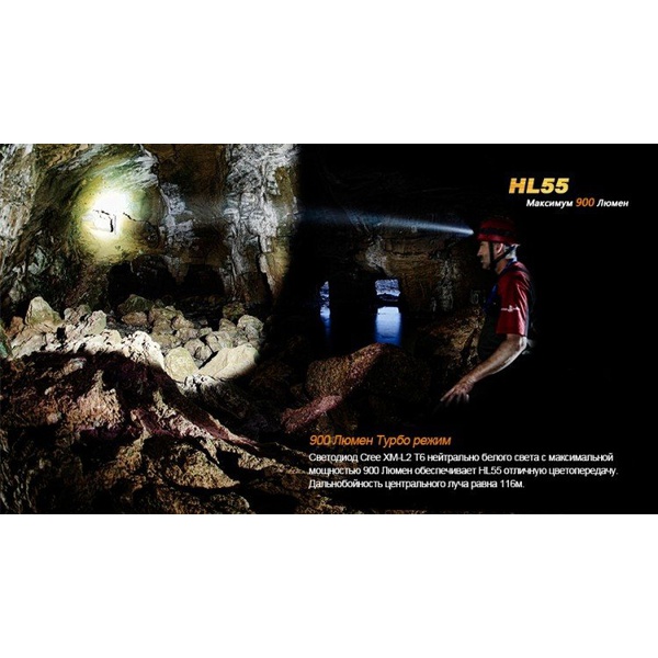 Фонарь налобный Fenix HL55 XM-L2 U2