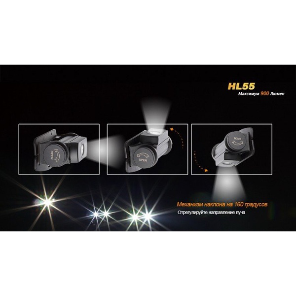 Фонарь налобный Fenix HL55 XM-L2 U2