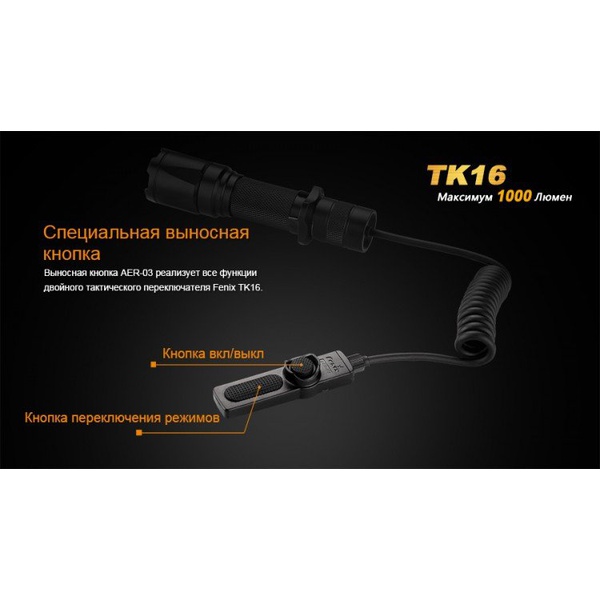 Фонарь тактический Fenix TK16 Cree XM-L2 U2