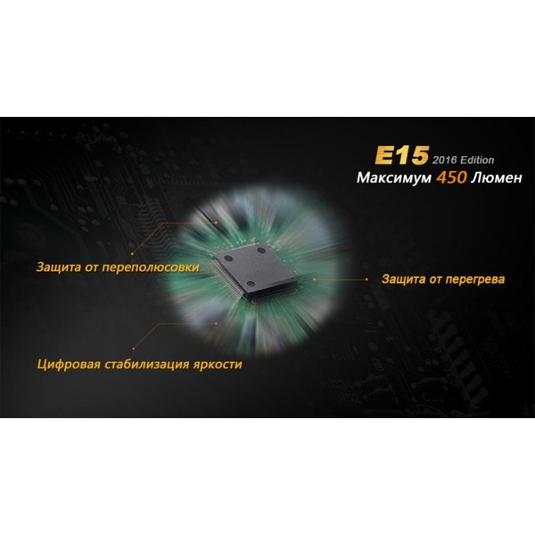 Фонарь Fenix E15 Cree XP-G2 (R5) LED (2016)