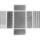 Мангал сборный Helios Light 350x240x350мм, 6 шампуров, сталь 0,4мм (HS-MC.02-Э-1). Фото 4