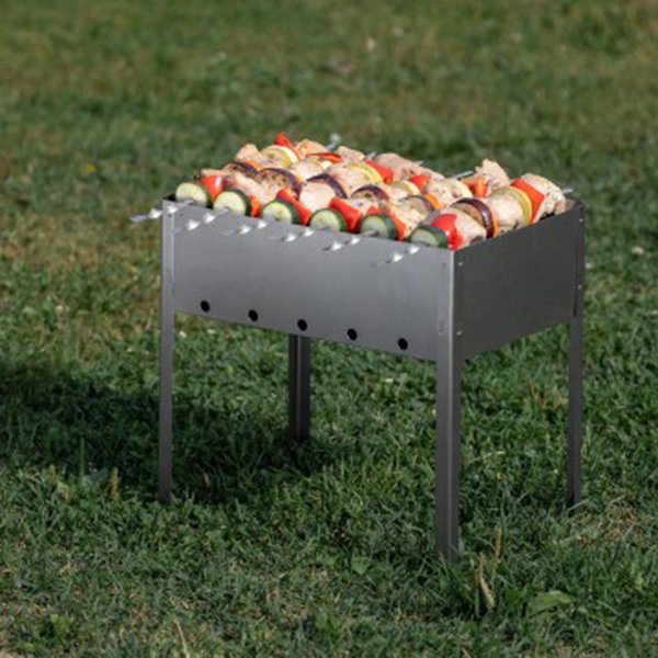 Мангал сборный Helios Light 350x240x350мм, сталь 0,4мм (HS-MC.02-Э)