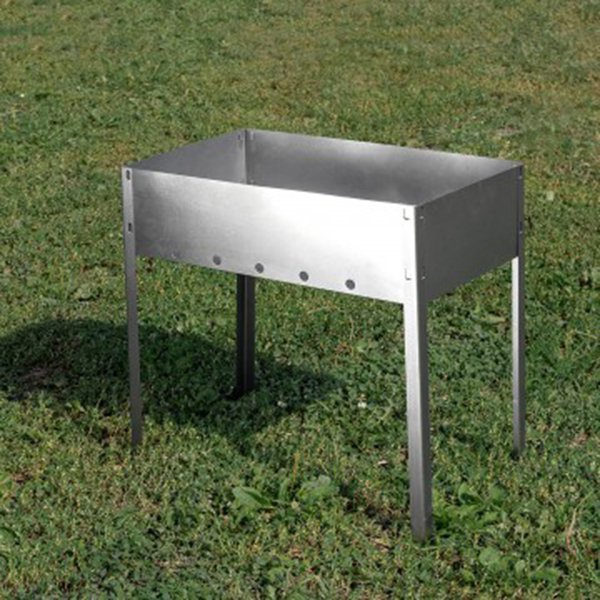 Мангал сборный Helios Light 400x240x400мм, сталь 0,4мм (HS-MC.03-Э)