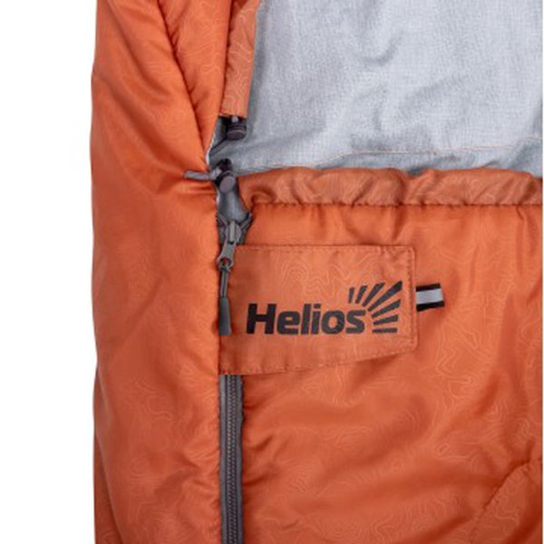 Спальный мешок Helios Toro Wide 200R оранжевый