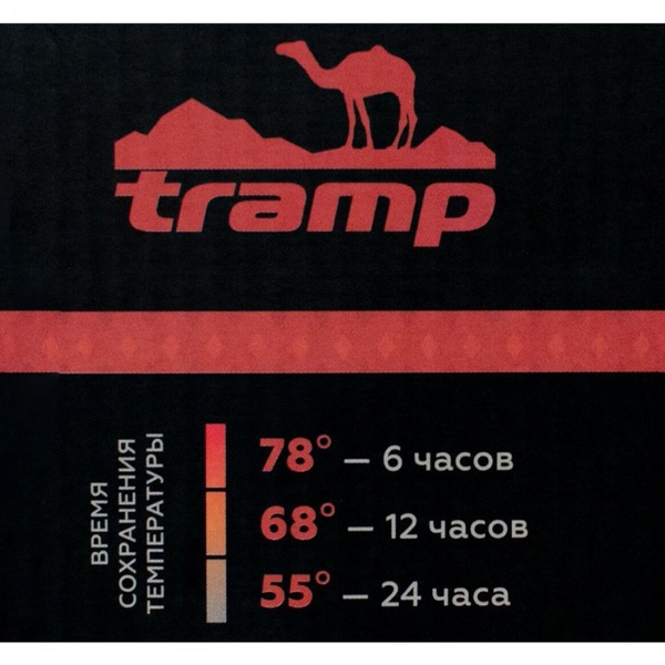 Термос Tramp Soft Touch оливковый, 0,75 л