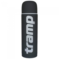 Термос Tramp Soft Touch серый, 1.2 л
