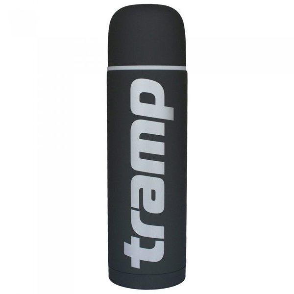 Термос Tramp Soft Touch серый, 1.2 л